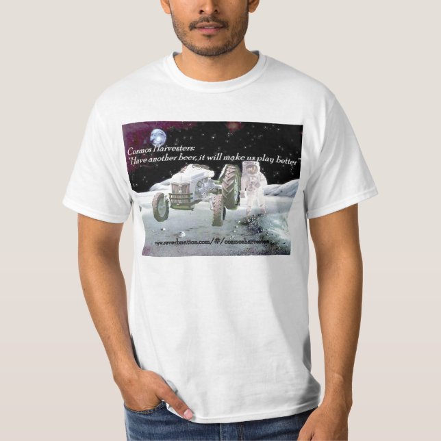 T-shirt Psyc 2000 de moissonneuses de cosmos (Devant)