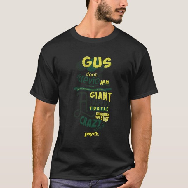T-shirt Psych Ne Sois Pas Le Cou De L'Équipage (Devant)