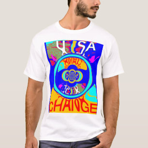 T-shirt Psychedelic Groove : Pop Art Énergie Abstraite