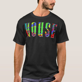 T-shirt Psychedelic Pattern House Music Electronic Techno