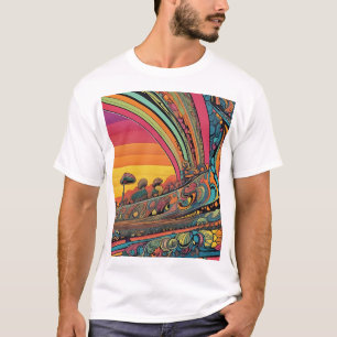 T-shirt Psychédélique