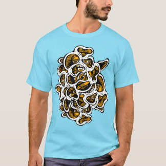 T-shirt Psychédélique Champignon Surréaliste OEil