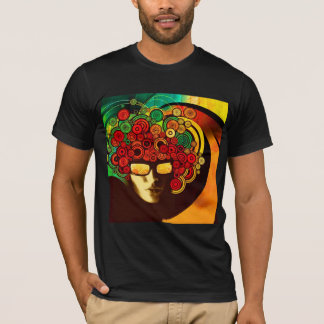 T-shirt psychédélique d'art de bruit