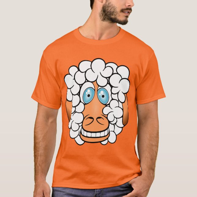 T-shirt psychédélique de moutons (Devant)