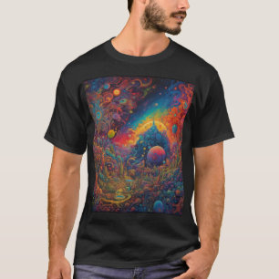 T-Shirt Psychédélique Homme