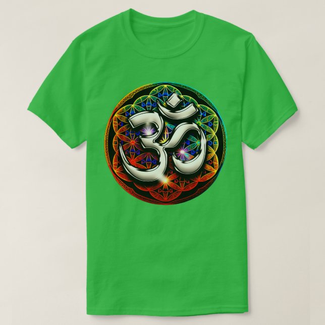 T-shirt Psychédélique Om SpirituelZen (Design devant)