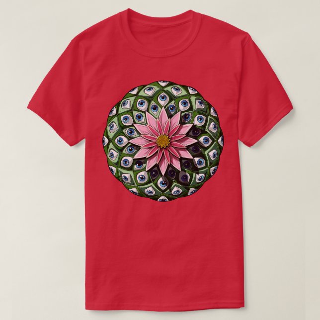T-shirt Psychédélique Peyote Cactus (Design devant)