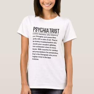 T-shirt Psychiatre