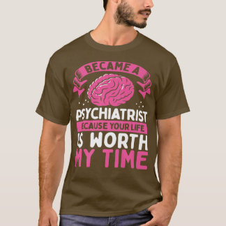 T-shirt Psychiatre Psychiatre Sensibilisation à la santé m