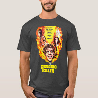 T-shirt Psychic Killer Retro Cult Classic Horror Fan Art