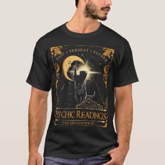 T-shirt Psychic Readings Cat Fortune Teller Spiritual Read