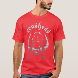T-shirt Psychobilly Horror Punk Rock HR Xenohead Alien amu