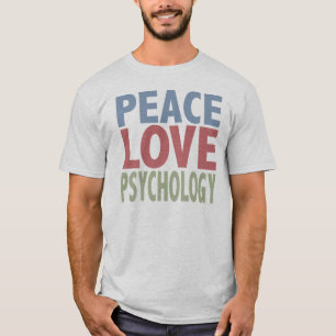 T-shirt Psychologie d'amour de paix