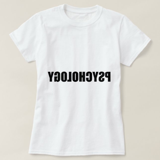 T-shirt Psychologie inverse (Design devant)