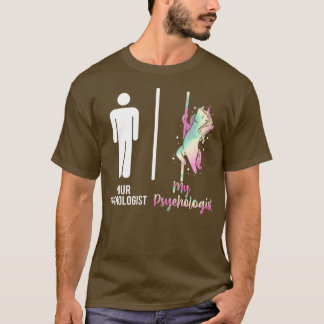 T-shirt Psychologie Psychologue Thérapeute Cadeau Psyche 1