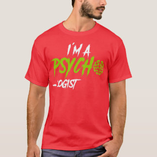 T-shirt Psychologie Psychologue Thérapeutique Cadeau Psych