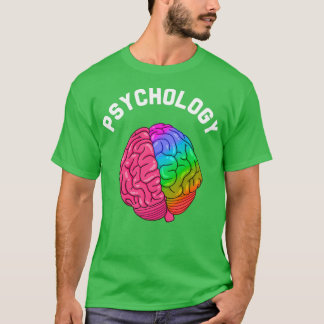 T-shirt Psychologie Psychologue Thérapeutique Cadeau Psych