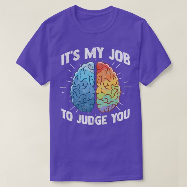 T-shirt Psychologist Therapist Profession Psyche Freud (Design devant)