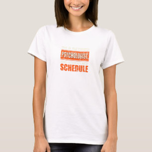 T-shirt Psychologue À La Retraite Aime Mon Nouveau Calendr