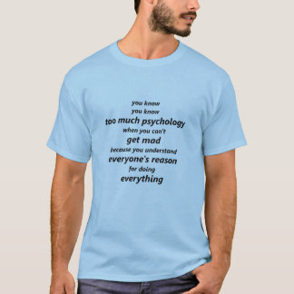 T-shirt Psychologue amusant - Cadeau pour psychologue