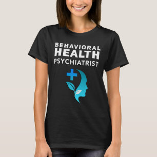 T-shirt Psychologue certifié par le conseil de santé menta