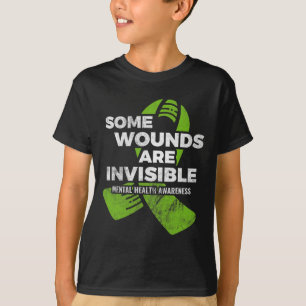T-shirt Psychologue de sensibilisation à la santé mentale