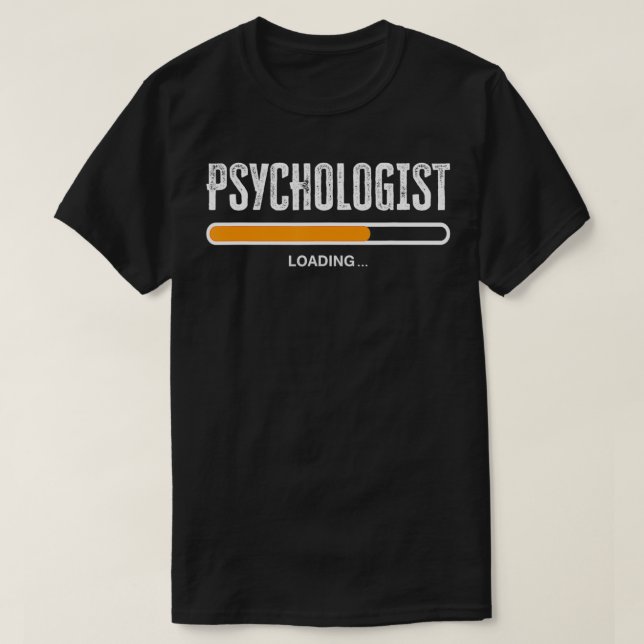 T-shirt Psychologue En Cours Psychologie Drôle Étudiant (Design devant)