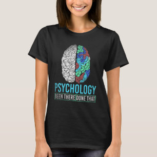 T-shirt Psychologue Thérapie Science Cerveau Psychologie P