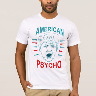 T-shirt psychopathe américain d'atout