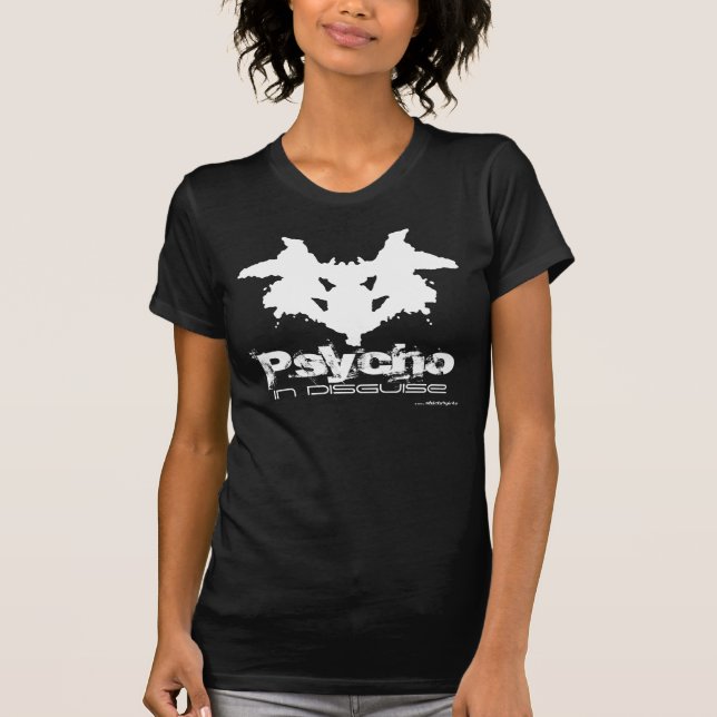 T-shirt Psychopathe dans le déguisement - chemise pour des (Devant)