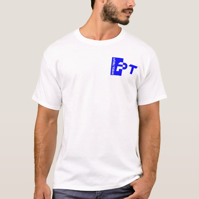 T-shirt pt bleu royal (Devant)