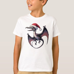 T-shirt Pterodactyle de Noël