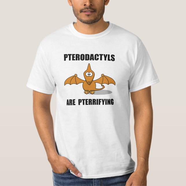 T-shirt Ptérodactyles Pterrifying (Devant)