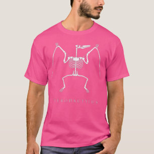 T-shirt Pterodactylus Skeleton Flying Dinosaur Bones Fan d