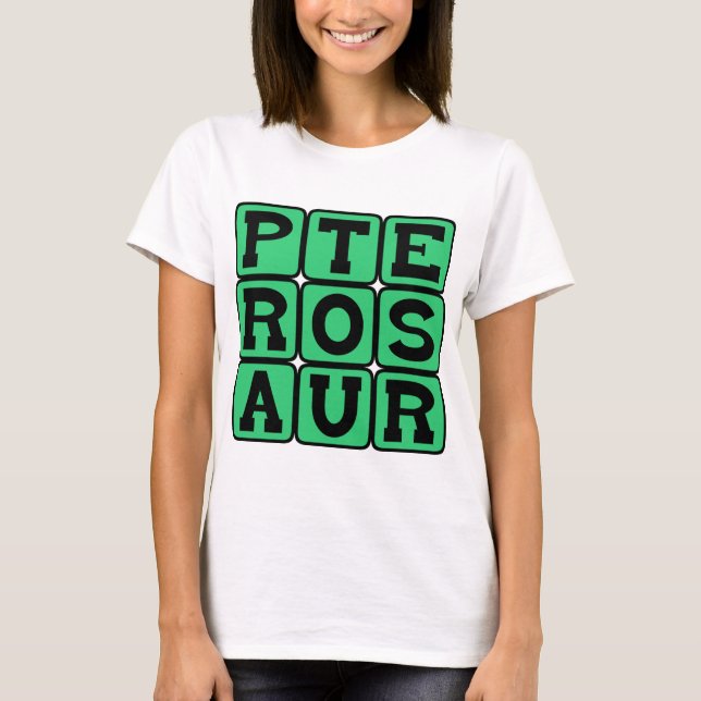 T-shirt Ptérosaure, dinosaure volant (Devant)