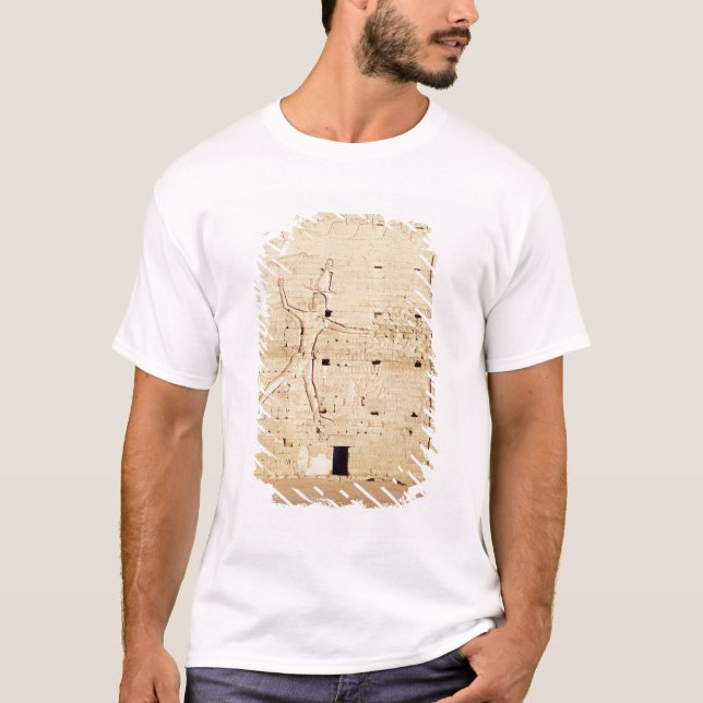 T-shirt Ptolémée XII frappant ses ennemis (Devant)