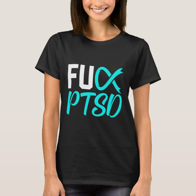 T-shirt Ptsd Post Traumatic Stress Disorder Sensibilisatio (Devant)