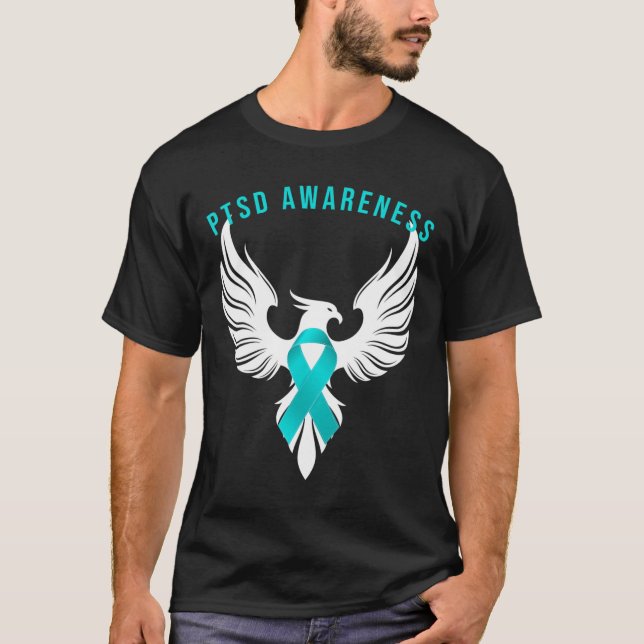 T-shirt Ptsd Posttraumatic Stress Disorder Sensibilisation (Devant)