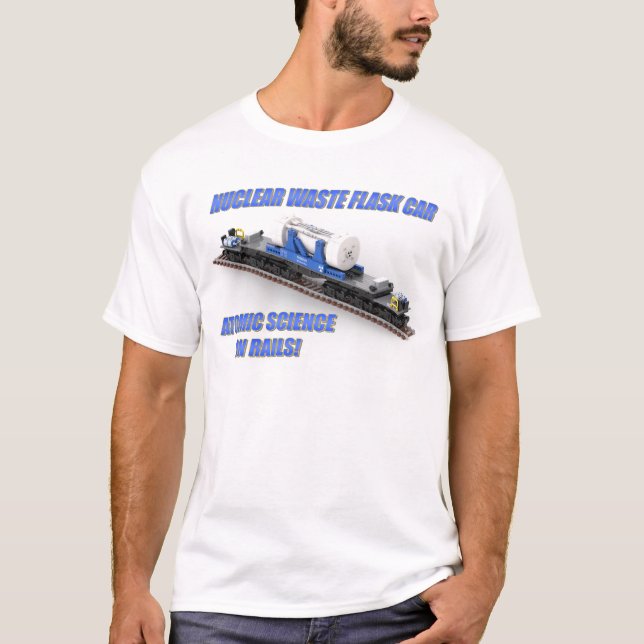 T-shirt PTW Flacon de déchets nucléaires américain (Devant)