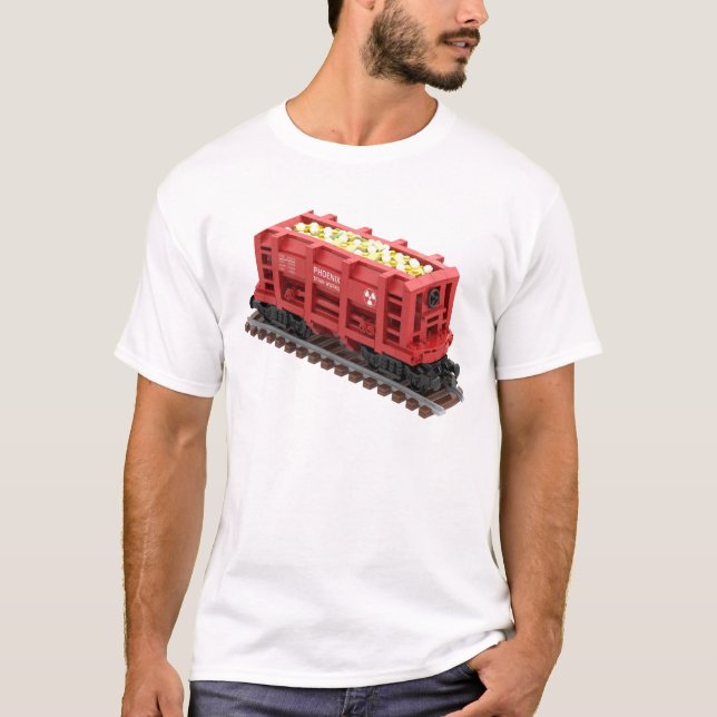 T-shirt PTW Hopper de minerai d'uranium (Devant)