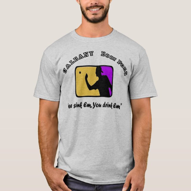 T-shirt puanteur de bière (Devant)