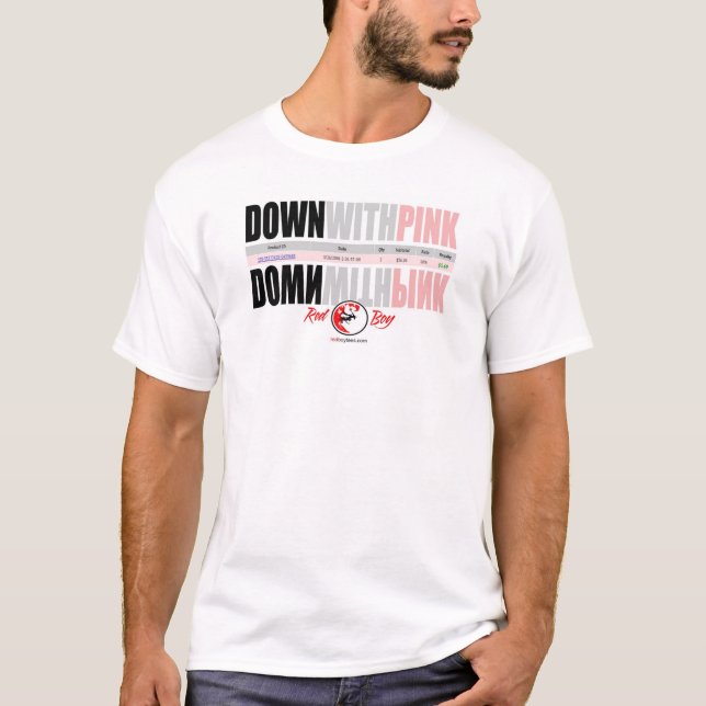 T-shirt Puanteurs de rose (Devant)