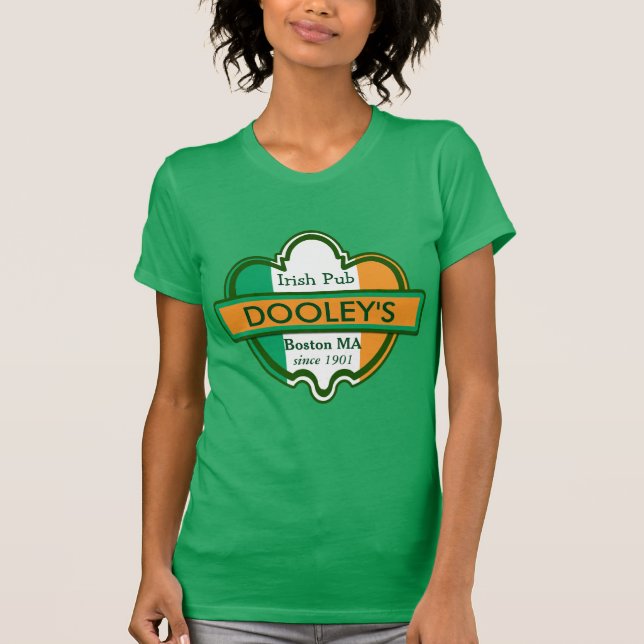 T-shirt Pub irlandais personnalisable (Devant)