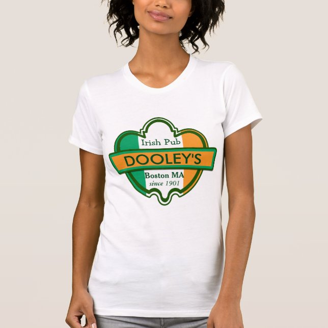 T-shirt Pub irlandais personnalisable (Devant)
