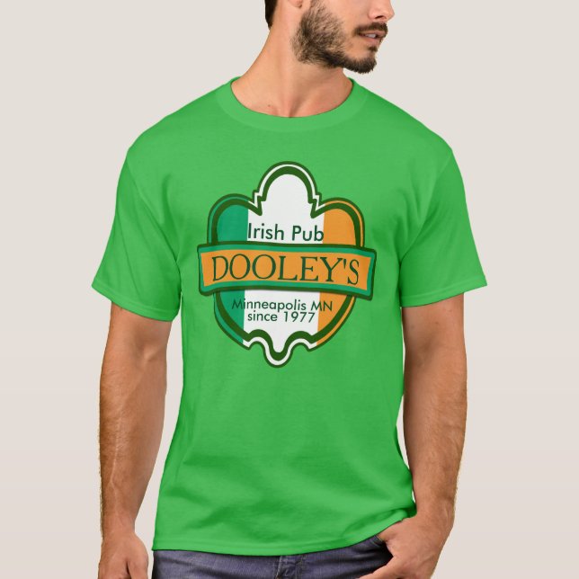 T-shirt Pub irlandais personnalisable (Devant)