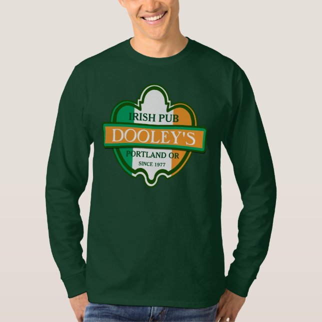 T-shirt Pub irlandais personnalisable (Devant)