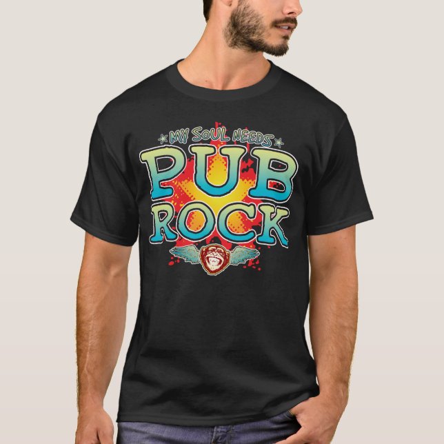 T-shirt Pub Rock Soul (Devant)