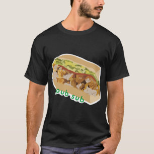 T-shirt Pub Sous Poulet D'Offre Pub Sous