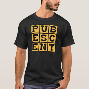 T-shirt Pubescent, étape de la vie d'un adolescent