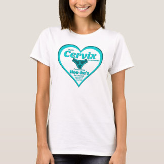 T-shirt Public Cervix Faire-part -sm/lrg cancer cellulaire